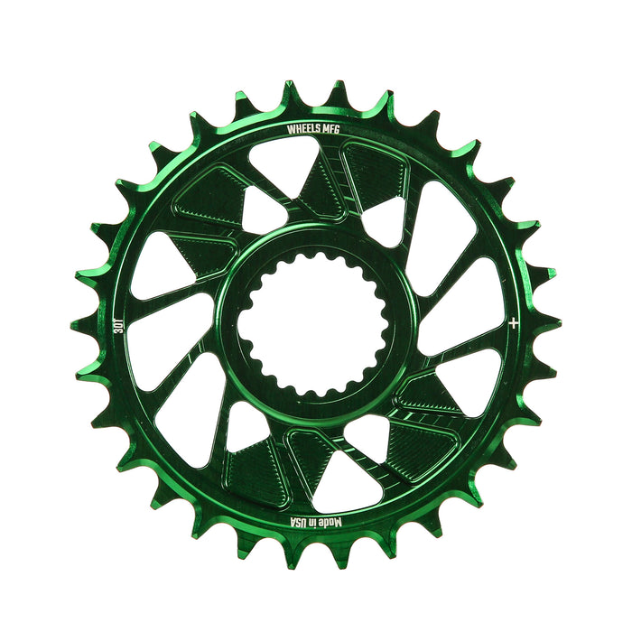 30T / 1.5mm Outboard for HyperGlide+ Chain / Green