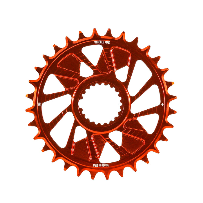 32T / 1.5mm Outboard for HyperGlide+ Chain / Orange