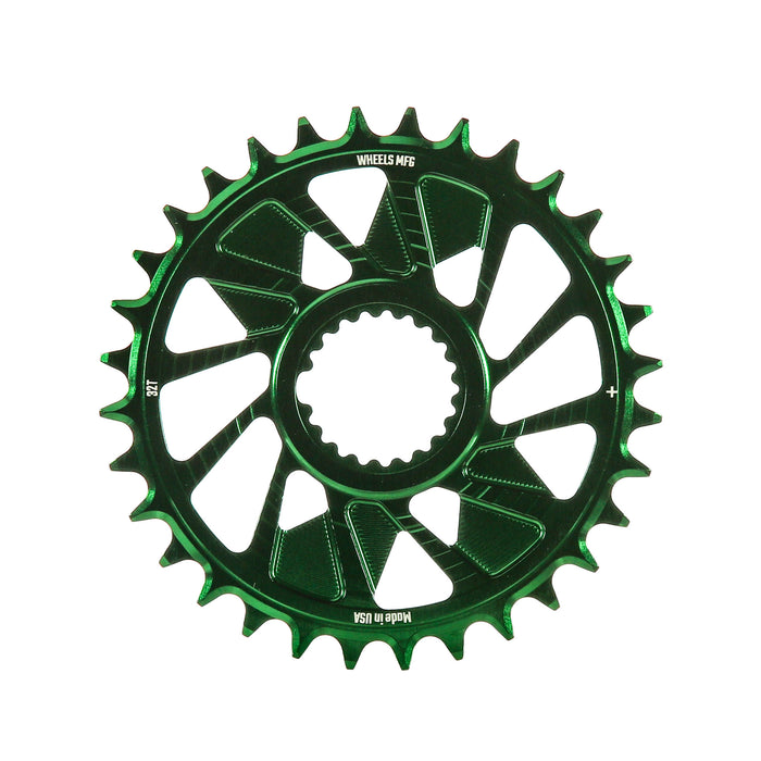 32T / 1.5mm Outboard for HyperGlide+ Chain / Green
