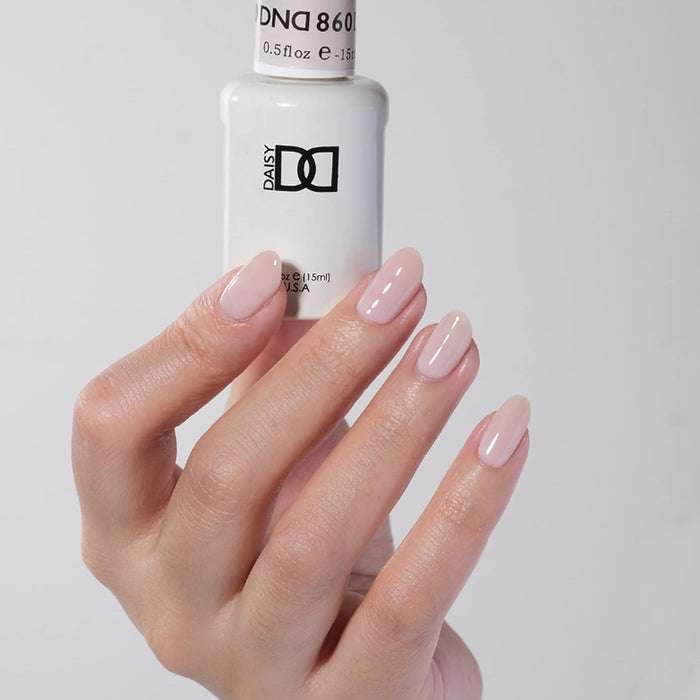 DND Gel Nail Polish Duo 860 - She’s White? She’s Pink?