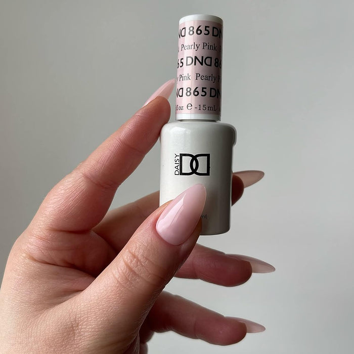 DND Gel Nail Polish Duo 865 - Pearly Pink