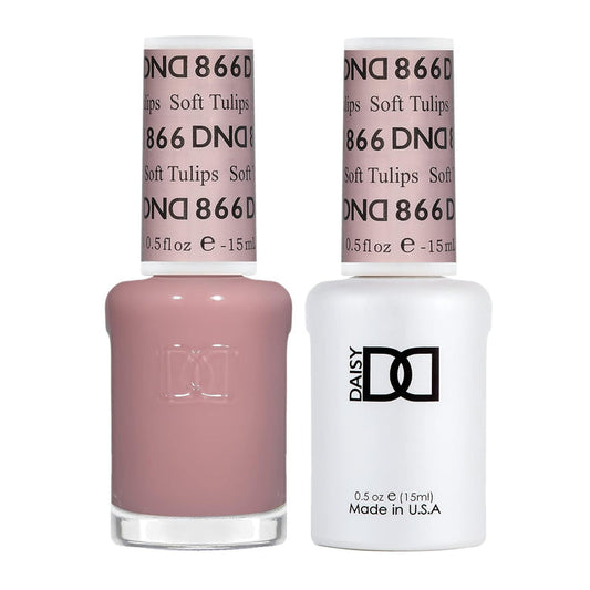 DND Gel Nail Polish Duo 866 - Soft Tulips