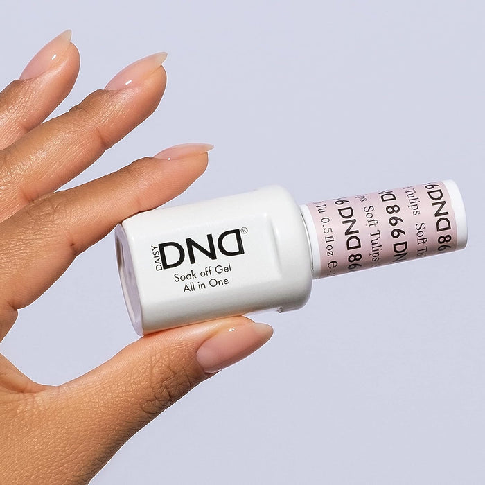 DND Gel Nail Polish Duo 866 - Soft Tulips