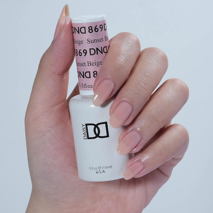 DND Gel Nail Polish Duo 869 - Sunset Beige