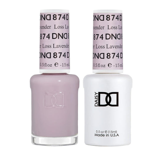 DND Gel Nail Polish Duo 874 - Loss Lavender