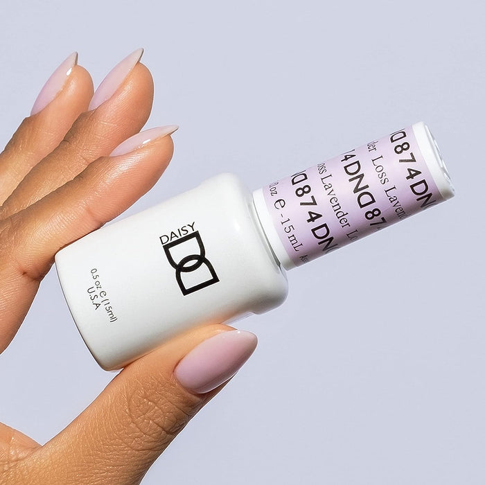 DND Gel Nail Polish Duo 874 - Loss Lavender