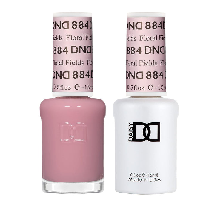 DND Gel Polish and Nail Polish 884 Floral Fields