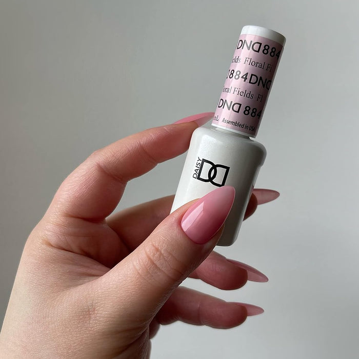 DND Gel Polish and Nail Polish 884 Floral Fields