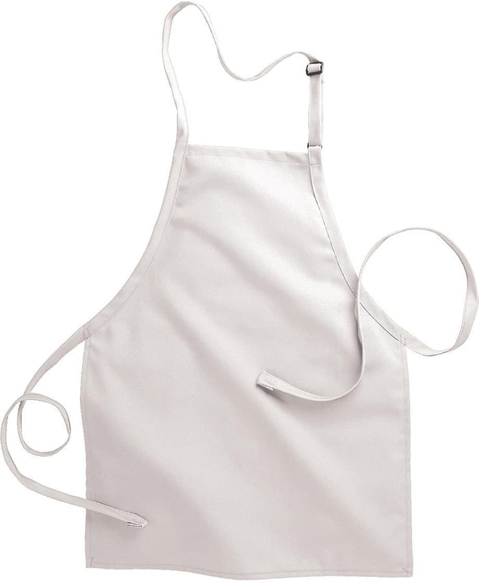 no-logo Edwards No Pocket Bib Apron-APRONS-Edwards-White-1 Size-Thread Logic