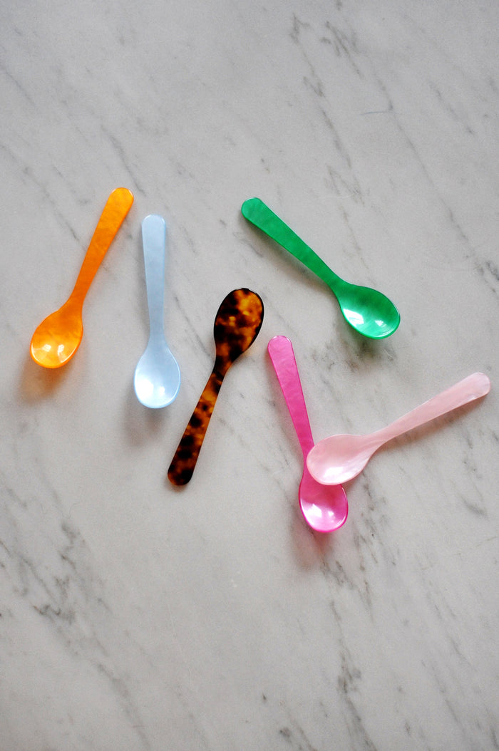 Egg Spoon Light Blue
