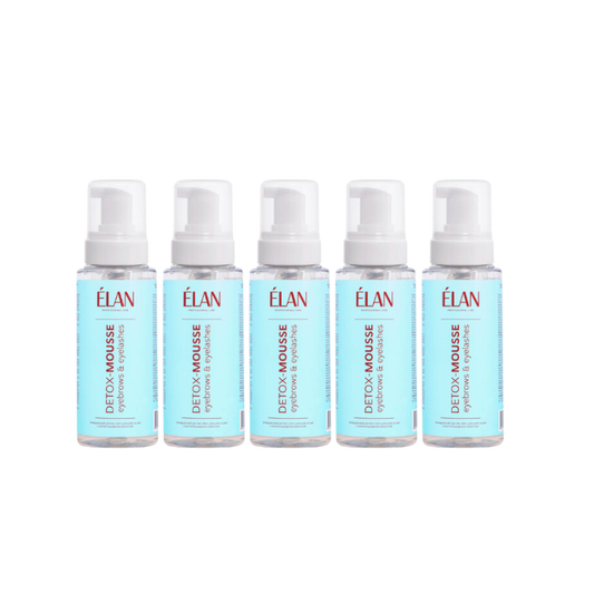 ÉLAN - Cleansing Detox-Mousse for Eyebrows and Eyelashes 150ml (Wholesale 5 pack, RRP $29.95 Each)