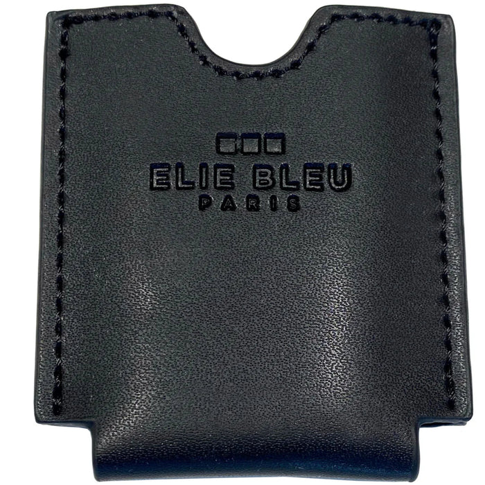 Elie Bleu Leather Double Blade Cutter Pouch