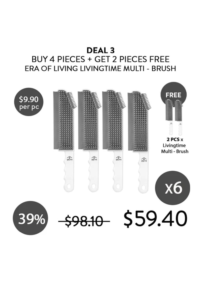 [ERA OF LIVING] Livingtime Multi-Brush - COCOMO