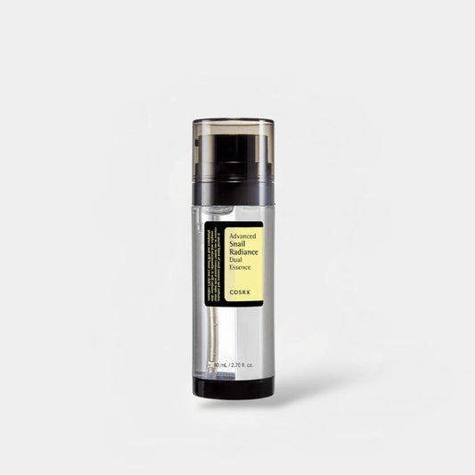Cosrx Advanced Snail Radiance Dual Essence 80ml كوسركس أدفانسد سنيل راديانس ثنائي الجوهر - Princess Cosmetics Qatar