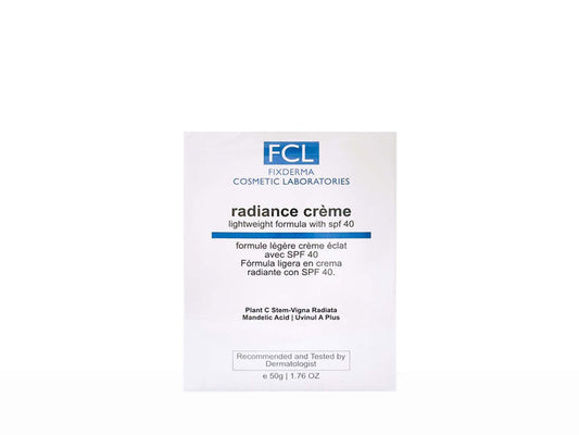 FCL Radiance Creme Lightweight Formula With SPF 40