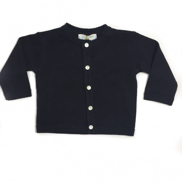 Feltman Navy Classic Cardigan