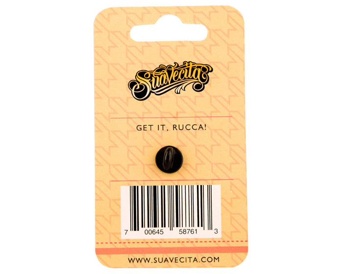 Frenchy Lipstick Enamel Pin - Packaging Back