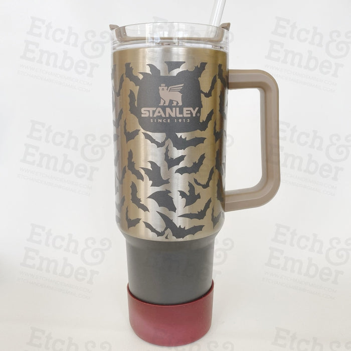 Frickin Bats Custom Stanley Adventure Quencher 40 Oz Tumbler Tumblers