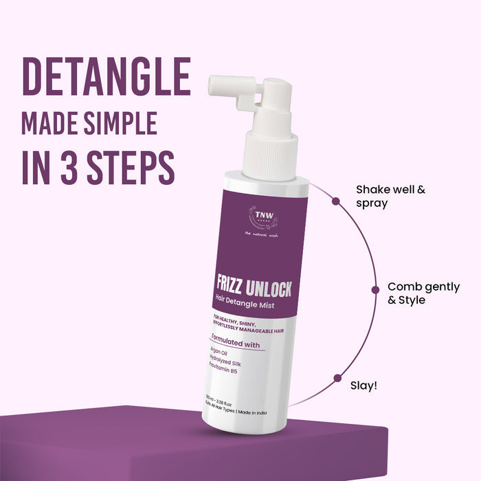Frizz Unlock Detangle Spray | Instant Detangling & Frizz Control (Exclusive)