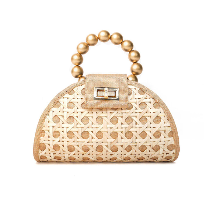 rattan rafia summer handbag clutch vaction