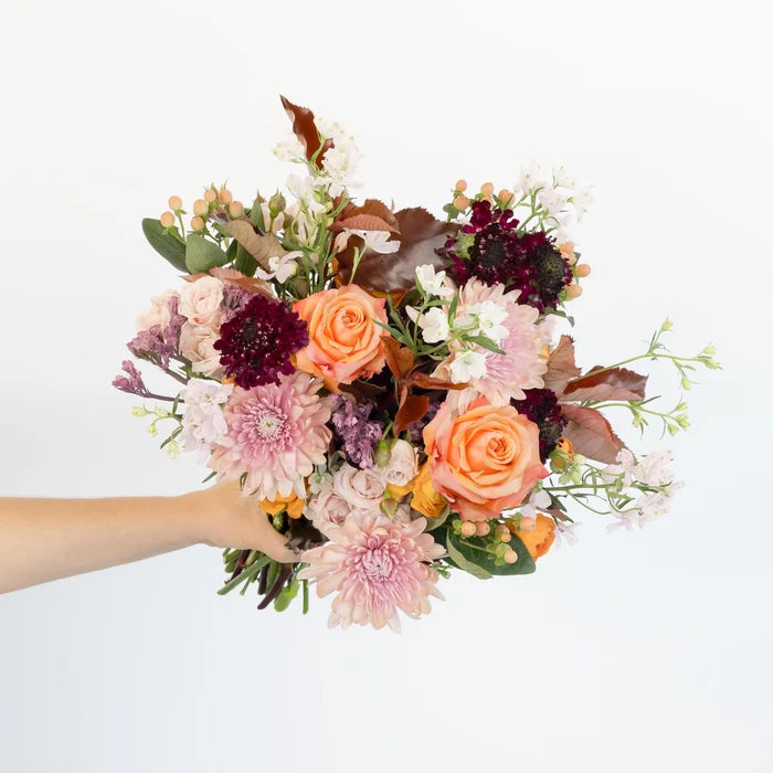 Golden Plum Garden Diy Flower Kit Vase - Image