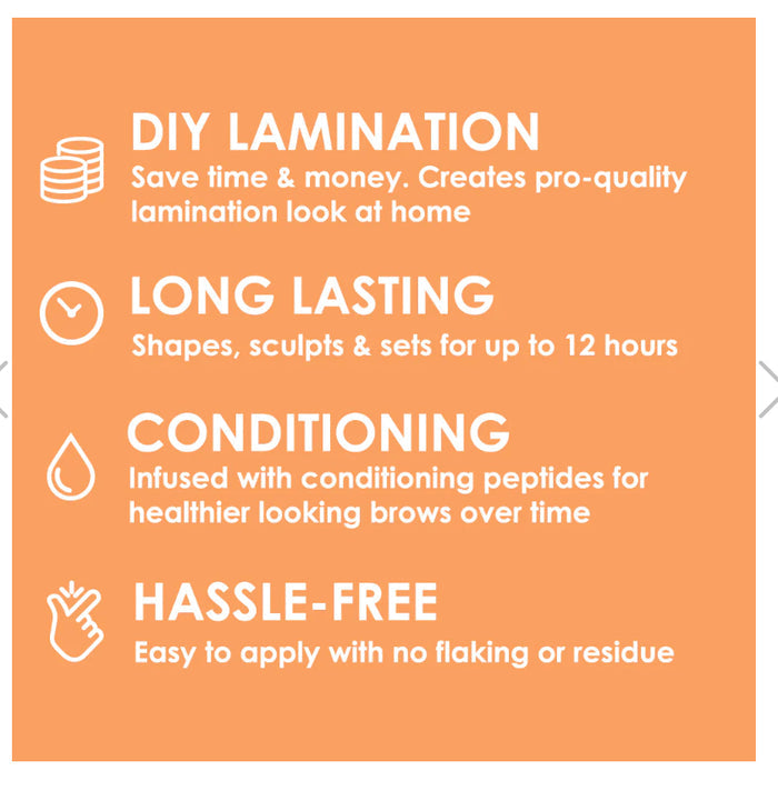GrandeBROW-LAMINATE Brow Styling Gel with Peptides