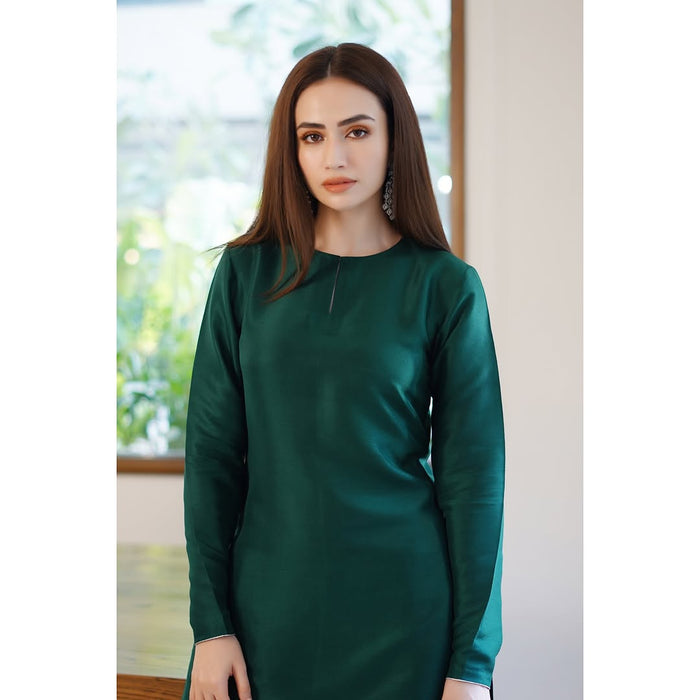 Green Farshi Shalwar