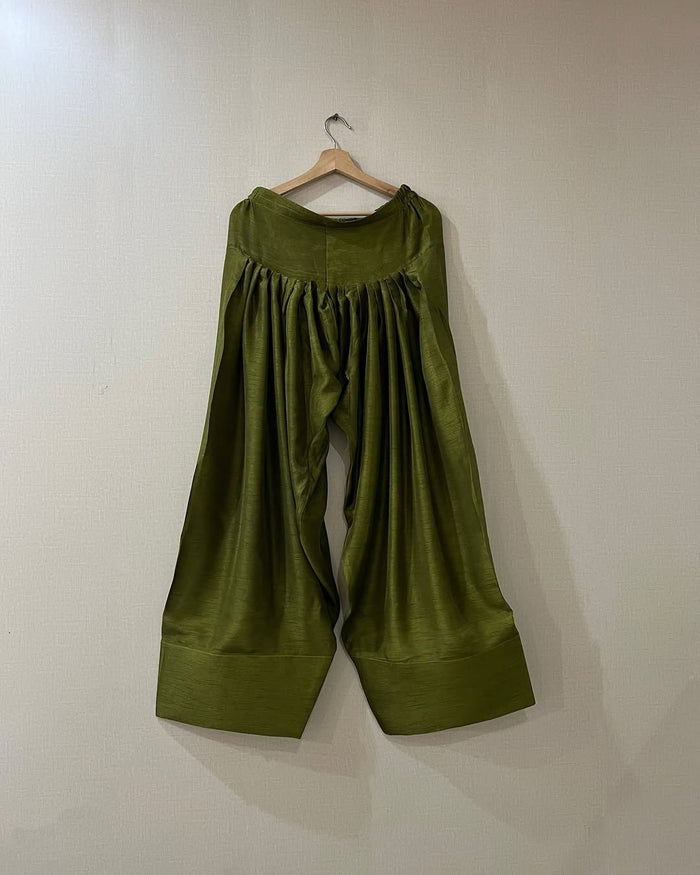 Green Farshi Shalwar