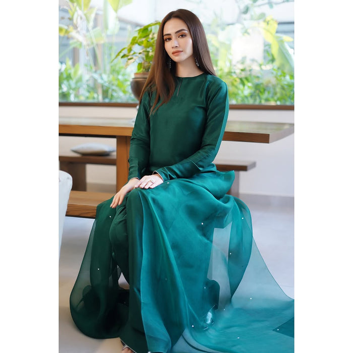 Green Farshi Shalwar