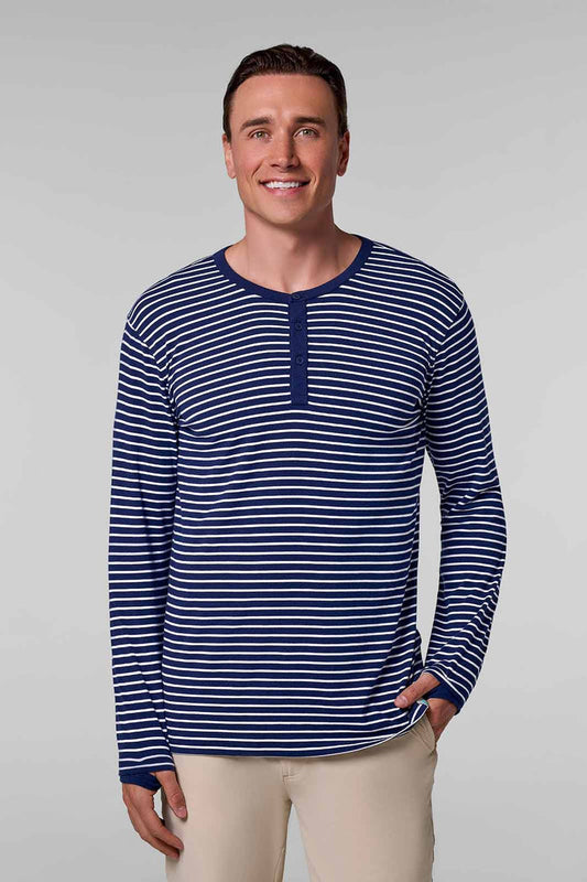 Color_Navy/White Stripe