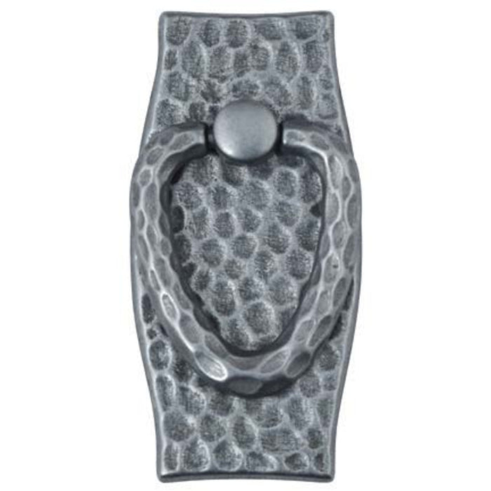 Hammered Mission Door Pulls Pewter, D551-B
