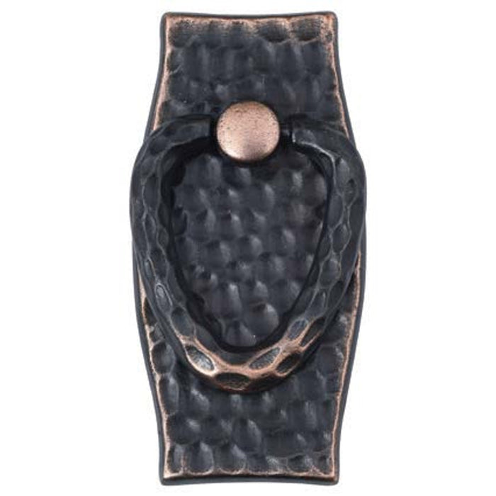 Hammered Mission Door Pulls Antique Copper, D551