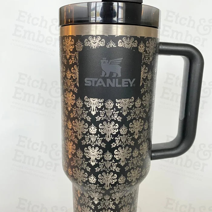 Haunted Mansion Custom Stanley Adventure Quencher 40 Oz Tumbler Tumblers