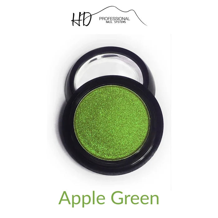 HD Compact Chrome - Apple Green-HD Chrome Powder-HD PRO-Gel Essentialz