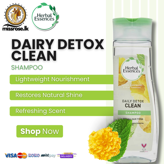 Herbal Essence Dairy Detox Clean Shampoo 400ml