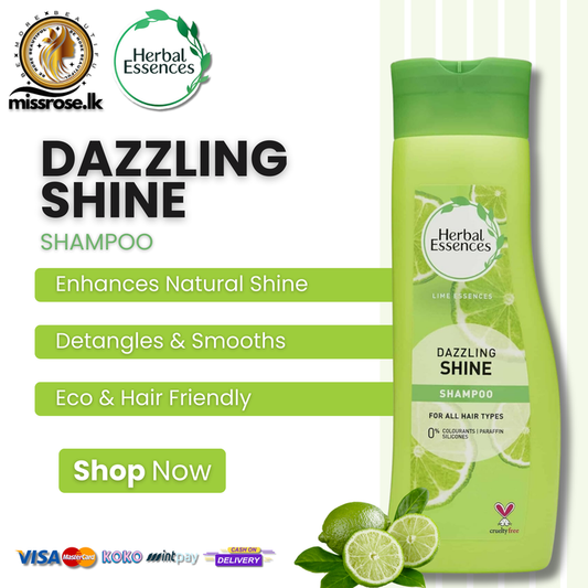 Herbal Essences Dazzling Shine Shampoo 400ml