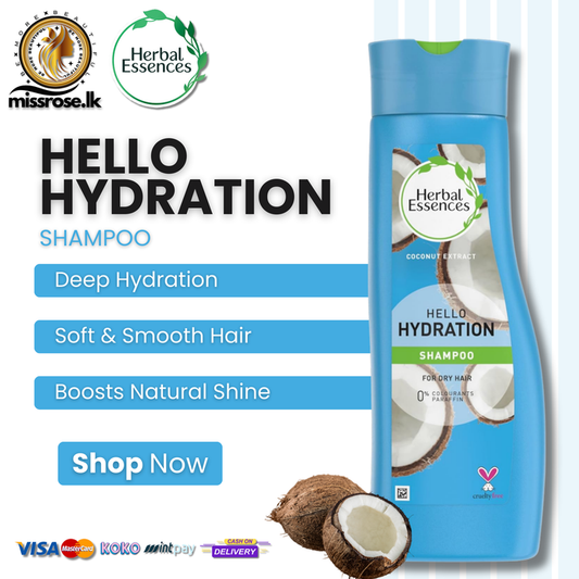 Herbal Essences Hello Hydration Shampoo for Dry Hair - 400ml