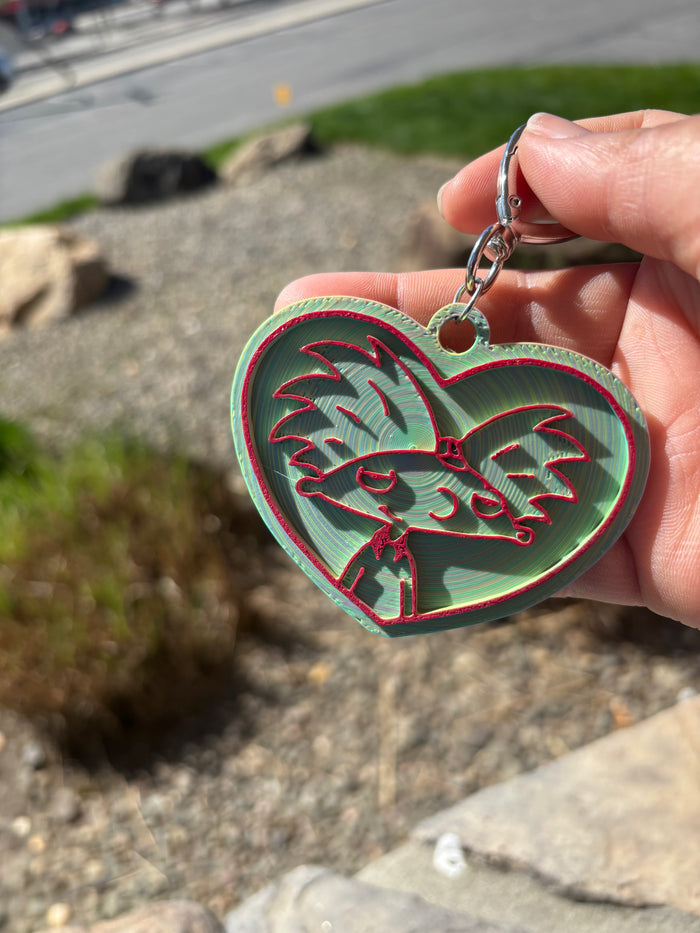Hey Arnold Mi Amor Bag Charm