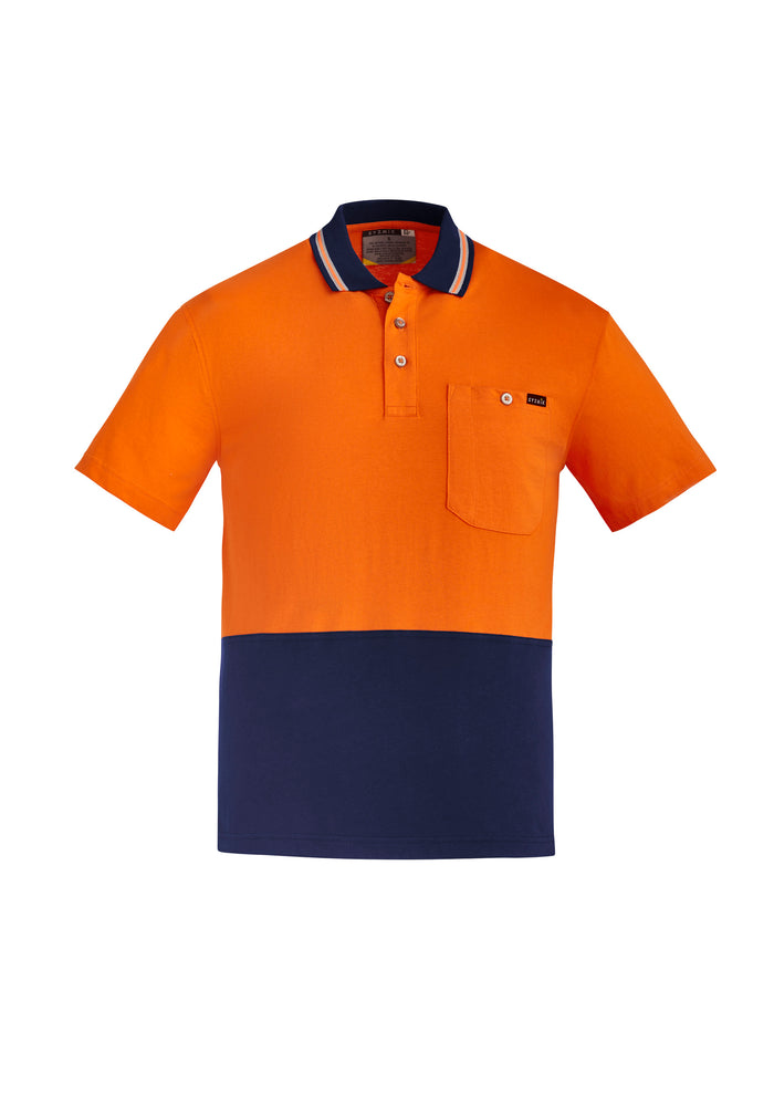 Hi Vis Cotton Short Sleeve Polo | ZH435
