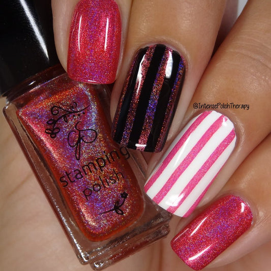 Holo #04 | Clear Jelly Stamping Polish