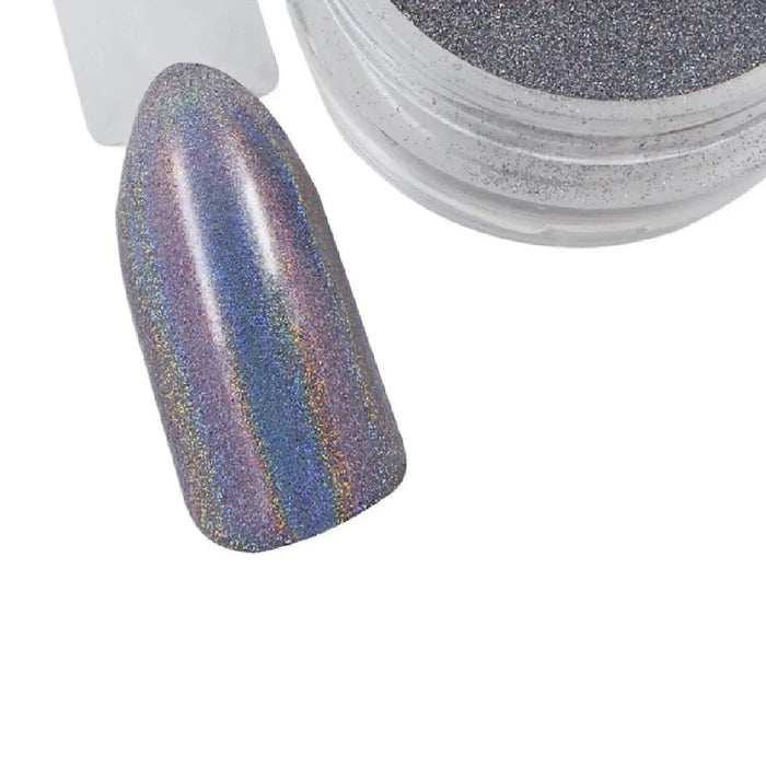 Holographic Chrome Pigment Powder   Naio Nails
