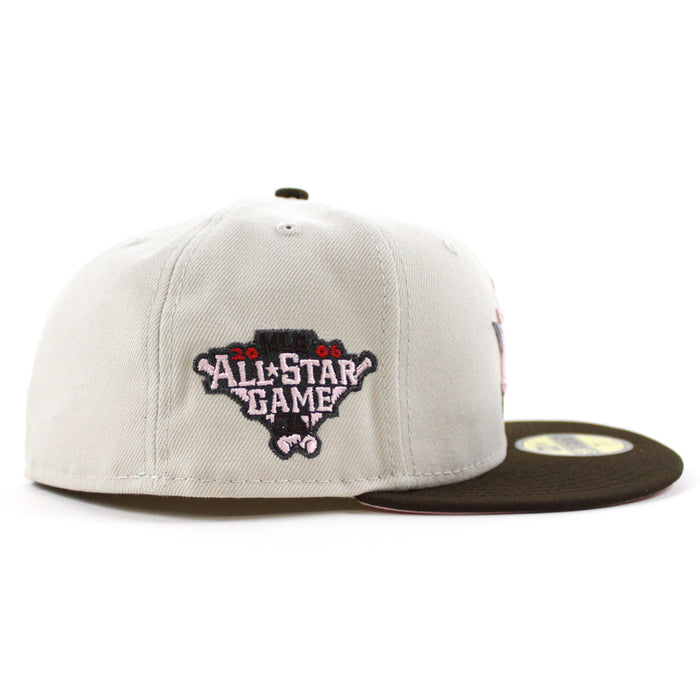 Houston Astros 2006 All Star Game New Era 59Fifty Fitted Hat (Stone Walnut Pink Under Brim)