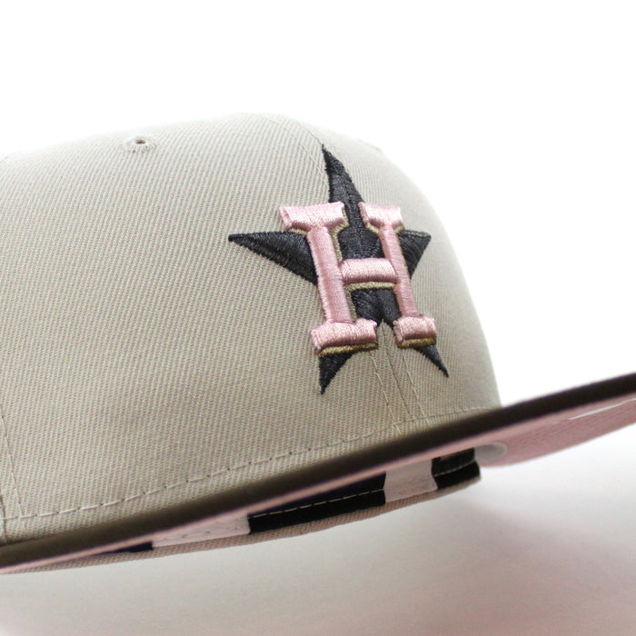 Houston Astros 2006 All Star Game New Era 59Fifty Fitted Hat (Stone Walnut Pink Under Brim)