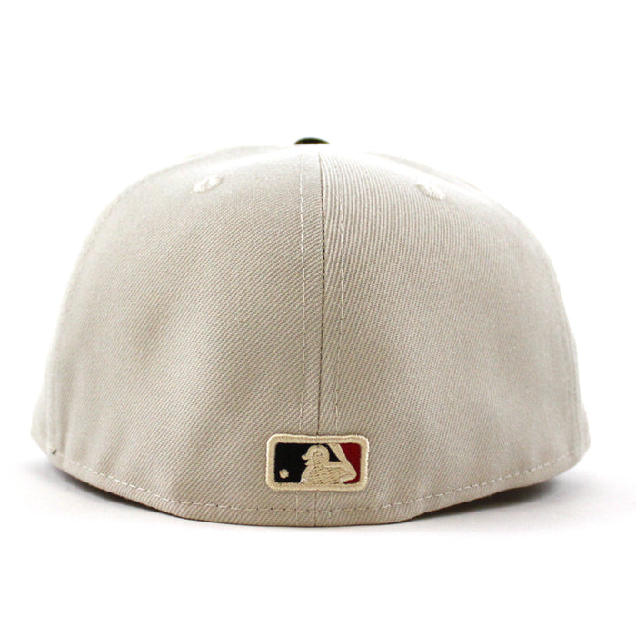 Houston Astros CITY CONNECT ROVER New Era 59Fifty Fitted Hat (STONE BLACK SCARLET  Under Brim)