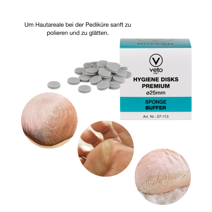 HYGIENE BUFFER DISK PREMIUM ø25mm