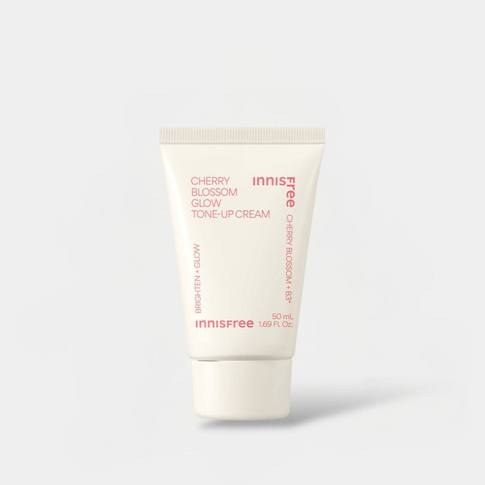Innisfree Jeju Cherry Blossom Glow Tone - Up Cream 50ml كريم إنيسفري جيجو شيري بلوسوم جلو تون - أب - Princess Cosmetics Qatar