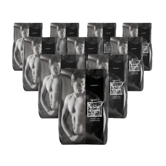Italwax - Pour Homme for Men Film Wax, 10 x 1kg