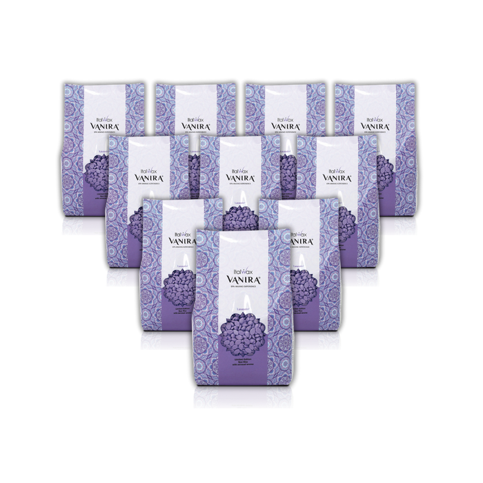 Italwax - Vanira Film Wax - Lavender, 10 x 1kg
