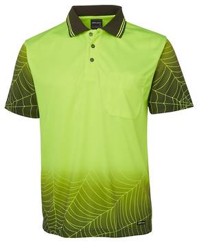 JBs Hi Vis S/S Web Polo | 6WPS