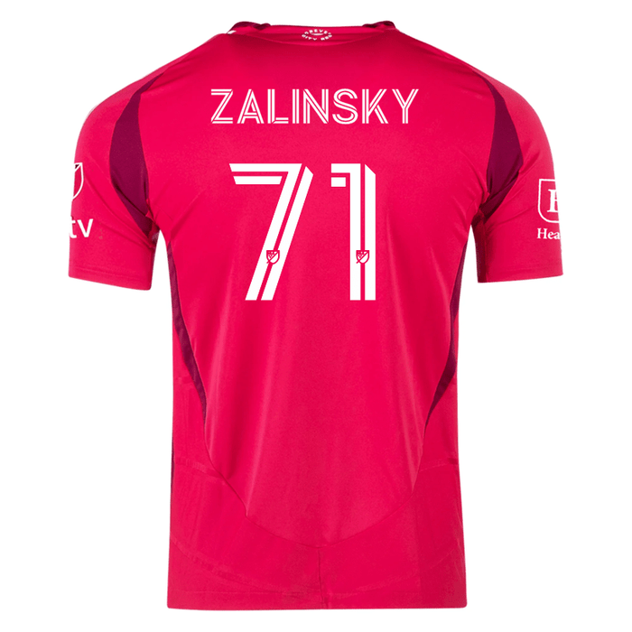 adidas Joseph Zalinsky St. Louis FC Authentic Home Jersey 25/26 (Power Pink) | SoccerWearhouse